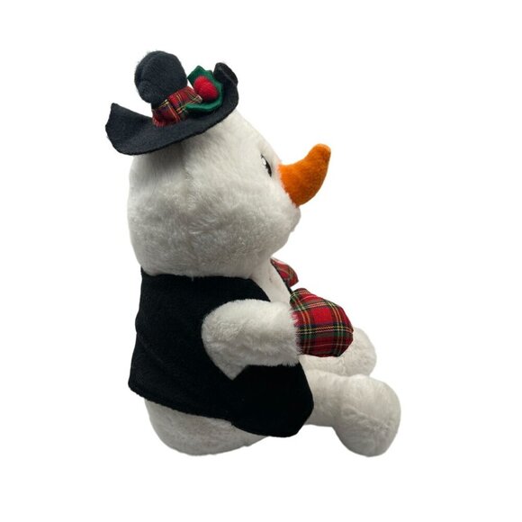 North Pole Imports Musical Plush Snowman‎ plays Frosty the Snowman - Picture 7 of 9